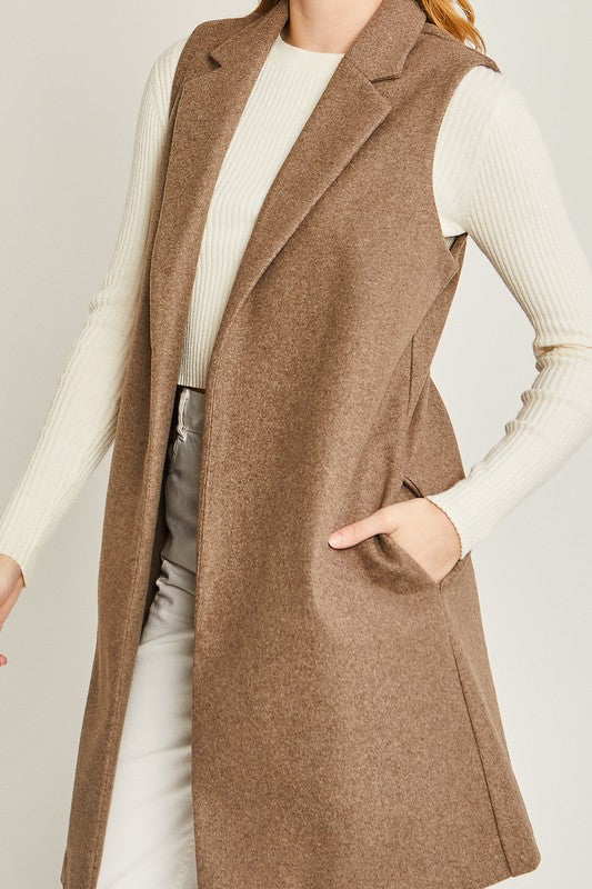 Long Line Vest