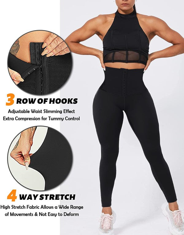 High Corset Waist Buttery Soft Leggings Body Shaper