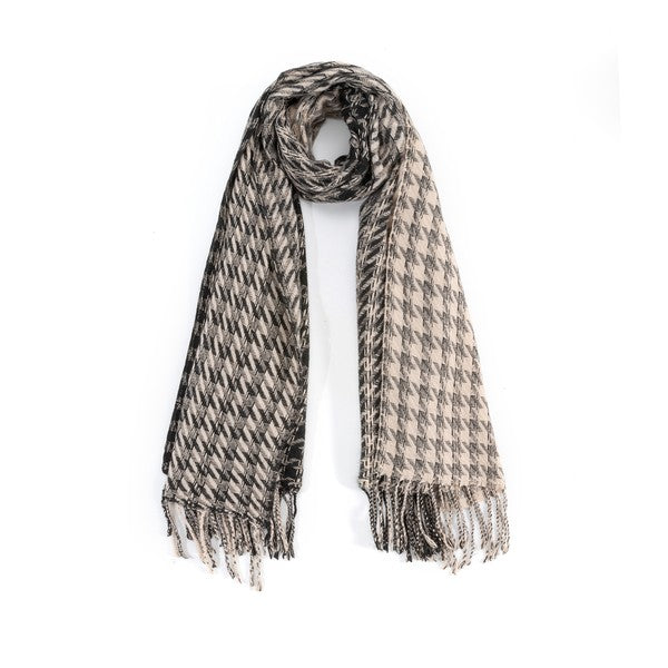 HOUNDSTOOTH FASHION SCARF