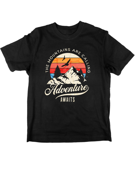 ADVENTURE AWAITS GRAPHIC TEE