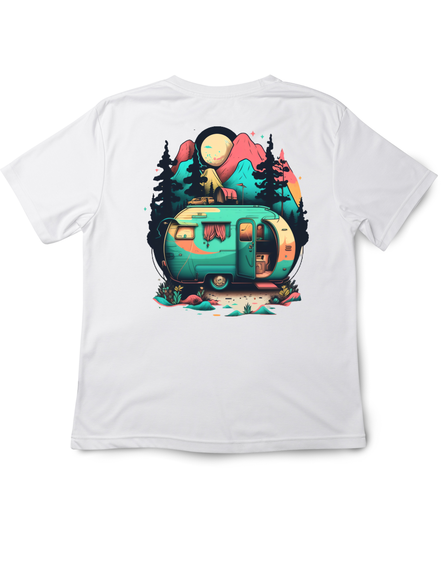 EVENING CAMPER GRAPHIC TEE