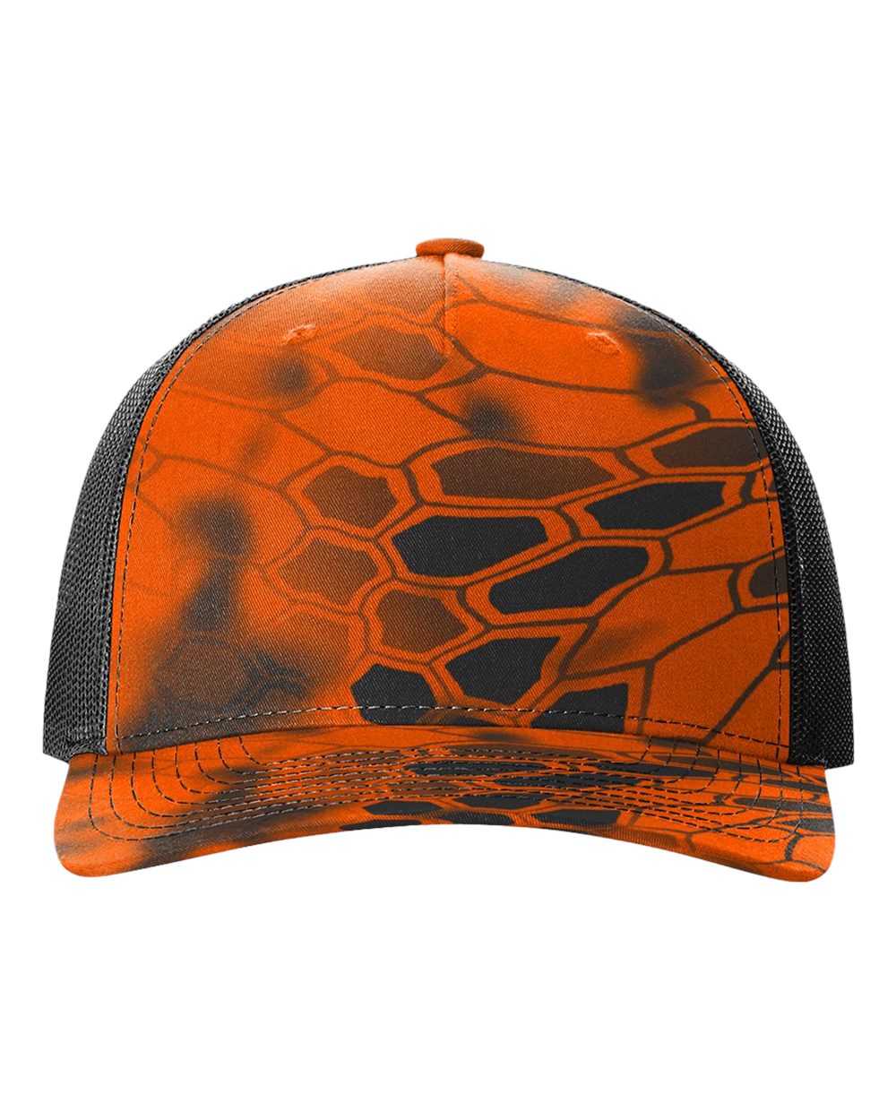 Five-Panel Printed Trucker Cap