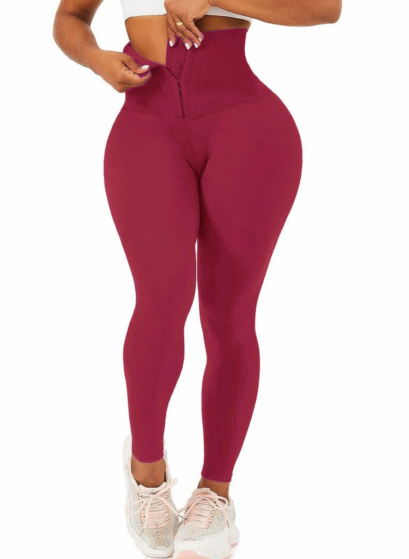 High Corset Waist Buttery Soft Leggings Body Shaper